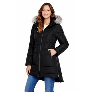 NWT Be Boundless Faux Fur Hooded Parka L
